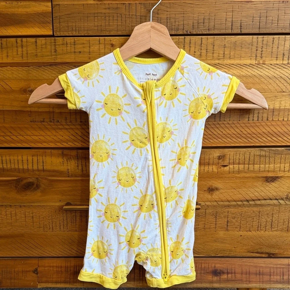 Little Sleepies Yellow Sun Print Bodysuit ☀️